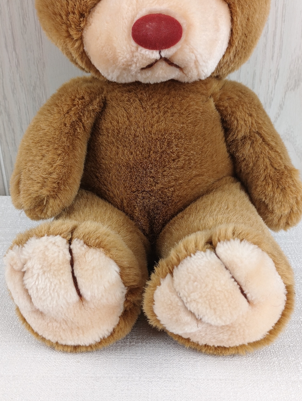 VTG Gerber Presious 12" teddy bear stuffed Animal plush Brown soft - Picture 3 of 16